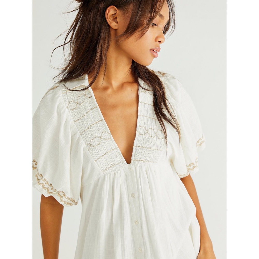 Free People Samantha Shirtdress - Picture 2 of 7